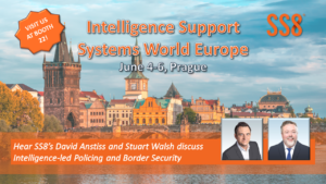 SS8 at ISS World Europe 2024 in Prague, June 4-6. Stuart Walsh and David Anstiss presenting.